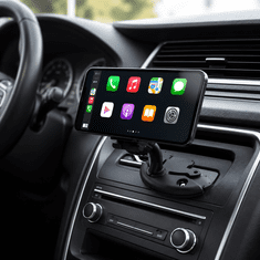 JOIRIDE® Nosilec za avto z režo CD za CarPlay in GPS, 360° vrtljiv, univerzalna montaža | DASHSWIVI