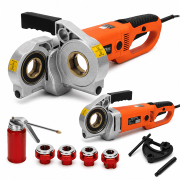 Kraft&Dele Električni navojni rezalni stroj za cevi 230V prenosni 2400W |