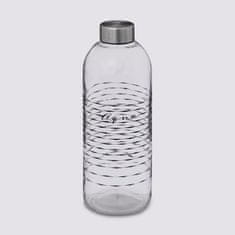5Five® STEKLENICA za vodo 1L prozorna, okrašena
