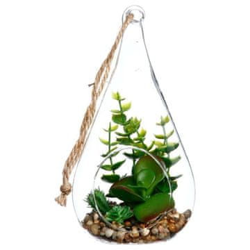 Atmosphera Umetna rastlina | viseča | Crassula solza