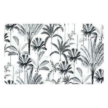 5Five® DIATOMITNA PODLOGA 45x75 cm bela s črnimi dlanmi