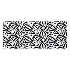 5Five® DIATOMITNA PODLOGA 50x120 cm bela s črnimi vzorci, moderna