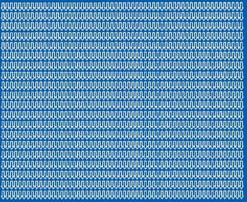 shumee Nalepka s puščico 4x8 mm 1160 kosov nalepk modre mat barve