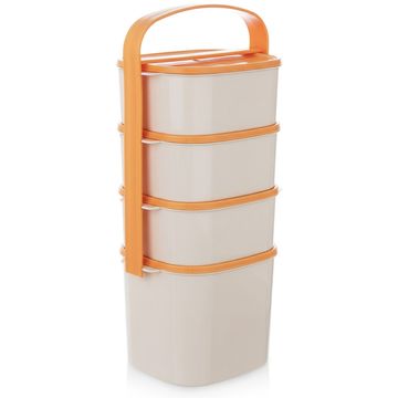 Orion Plastična 4-nadstropna škatla za malico 2l, 3x1,15 l