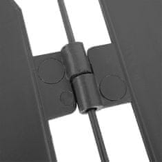 Artemis 10x Plastična vrtna ograja Siva obroba Palisada Obroba trate 3 m