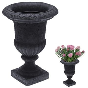 Artemis Velik vrtni lonec, zunanji plastični lonček, 54 cm
