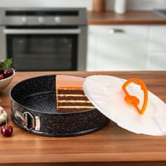 Artemis Granitni model za torto s snemljivim pokrovom za peko tort 28 cm