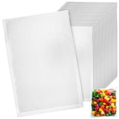 Artemis 20 vrečk za vakuumsko pakiranje hrane iz folije za večkratno uporabo 40 x 28 cm