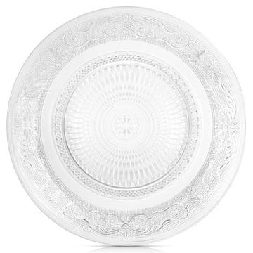 Vilde Krožnik za večerjo, plitek steklen pladenj, 25 cm
