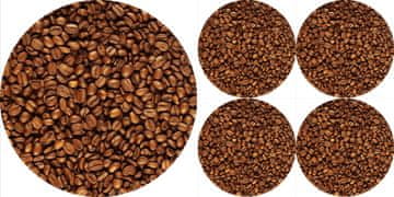 Bertoni Komplet okroglih podstavkov za mizo 1+4 - KAWA