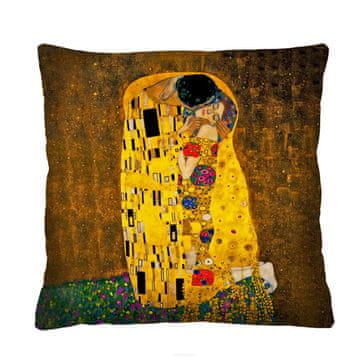 Bertoni Vzglavnik - KLIMTOV POLJUB - 40x40 cm