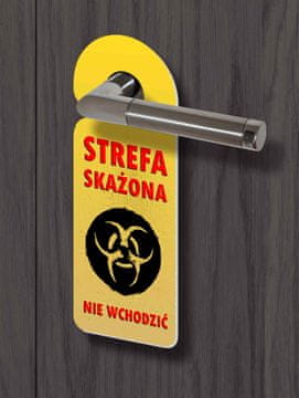 Bertoni Obesek za kljuko na vratih - ONESNAŽENJE