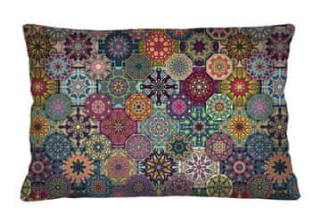 Bertoni Dekorativna blazina Elegance Print Valencia 40×60 cm - žamet, dvostranski potisk, zadrga, antialergenski vložek, vrhunski izdelek