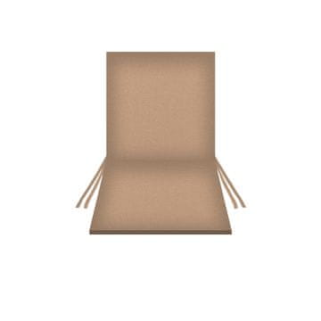 Bertoni Vodoodporna blazina za stol TIP z naslonjalom 80x40 cm CAPPUCCINO