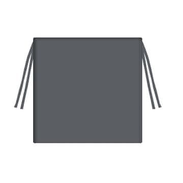 Bertoni Blazina za vrtni stol TIP 40x40 SIVA, vodoodporna, snemljiva prevleka