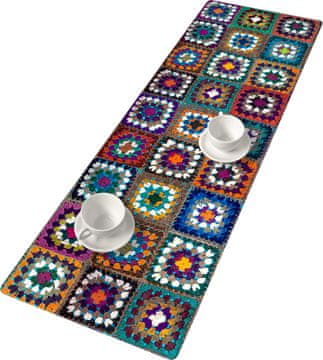 Bertoni Frania prt za mizo 115x40 cm - okolju prijazen filc, zaščita za mizo, dekorativni vzorec, Bertoni