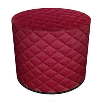 Bertoni Okrogla okrasna tapiserija Royal Burgundy