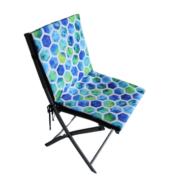 Bertoni Vodoodporna blazina za stol TIP z naslonjalom 80x40 cm Ploščice