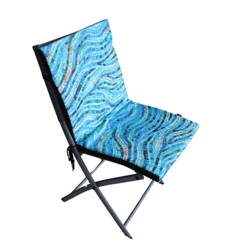 Bertoni Vodoodporna blazina za stol TIP z naslonjalom 80x40 cm Mosaic