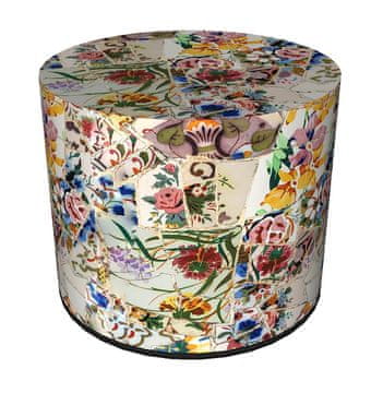Bertoni Codura vodoodporna blazina za dom in vrt - vzorec Alicante, elegantna, udobna, stabilna, z zadrgo, 40 cm, Bertoni
