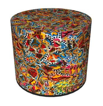 Bertoni Codura vodoodporna blazina za dom in vrt - andaluzijski vzorec, elegantna, udobna, stabilna, z zadrgo, 40 cm, Bertoni