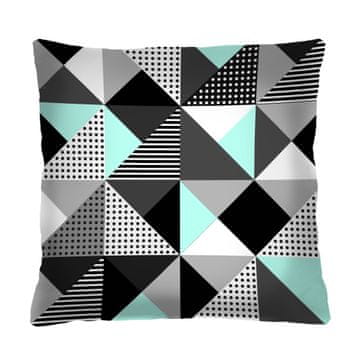 Bertoni Vzglavnik - MELANGE MINT - 40x40 cm