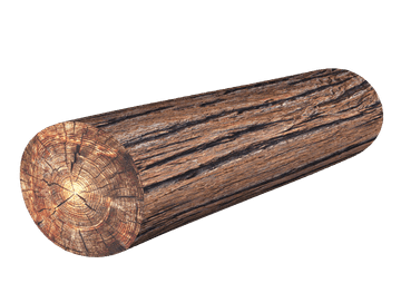 Bertoni Valjasta blazina - akacija Ø16x55 cm