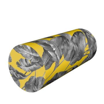 Bertoni Rehabilitacijska blazina Bananeria Ø15x40 cm - žamet, spominska pena, za oporo vratu in hrbta, Bertoni