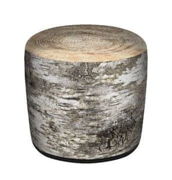 Bertoni Codura GR brezov cilindrični puf 40x40 cm