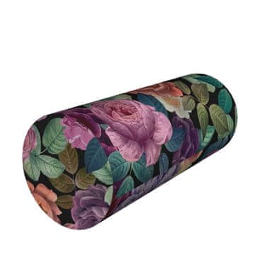 Bertoni Rehabilitacijska blazina Enigma roller Ø15x40 cm - žamet, spominska pena, za oporo vratu in hrbta, Bertoni