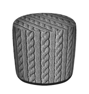 Bertoni Codura GR Pleten cilindrični puf 40x40 cm