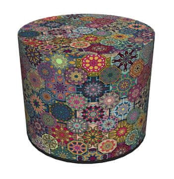 Bertoni Codura vodoodporna blazina za dom in vrt - vzorec Valencia, elegantna, udobna, stabilna, z zadrgo, 40 cm, Bertoni