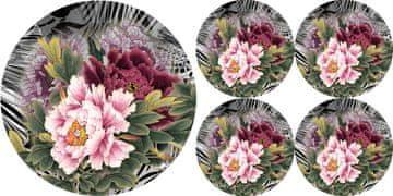 Bertoni Komplet okroglih podstavkov za mizo 1+4 - IKEBANA