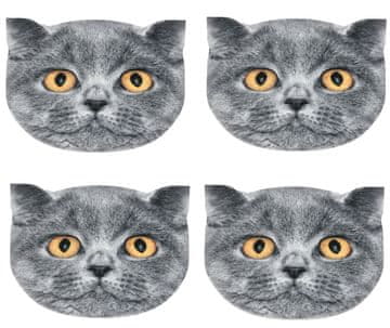 Bertoni Komplet podlog za mizo 4D Cats - LEON
