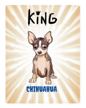 shumee KROŽNIK KING CHIHUAHUA - 20x28 cm