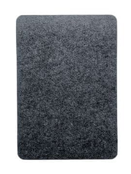 shumee Podloga iz filca Pravokotna 42x29 cm - antracitna, dekorativna, odporna na vročino, Bertoni
