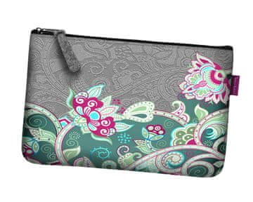 Bertoni Kozmetična torbica iz kašmirja z žepi 24×15 cm - elegantna, udobna in potiskana | Bertoni