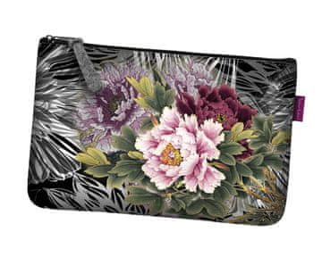 Bertoni Kozmetična torbica za ikebano iz filca 24×15 cm - elegantna, udobna in potiskana | Bertoni