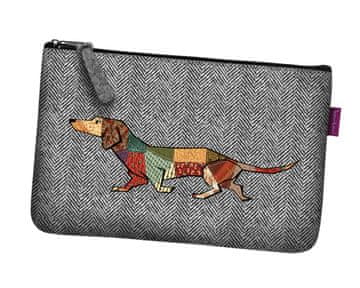 Bertoni Kozmetična torbica Felt Pocket Joker 24×15 cm - elegantna, udobna in s potiskom | Bertoni