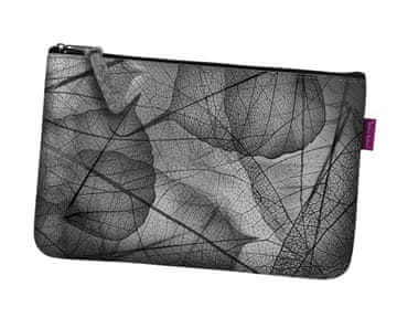 Bertoni Kozmetična torbica iz filca z žepom 24×15 cm - elegantna, udobna in potiskana | Bertoni