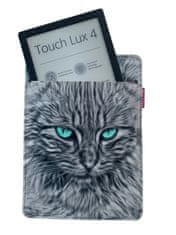 Bertoni Arco Design 6-7" etui za e-knjige - EcoFilc, potisk Baltazar, siv, primeren za Kindle / PocketBook