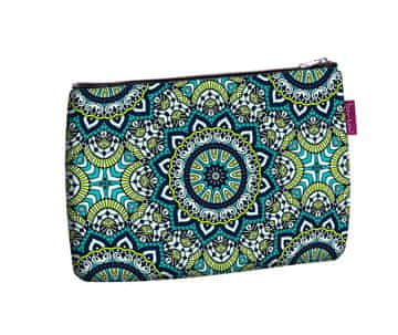 Bertoni Elegantna samostojna kozmetična torbica, potisk Anais 14×21 cm - potovalna, vodoodporna, kompaktna | Bertoni