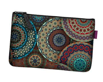 Bertoni Kozmetična torbica Casablanca Felt z žepom 24×15 cm - elegantna, udobna in potiskana | Bertoni
