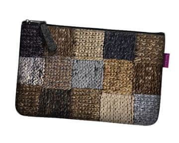 Bertoni Kozmetična torbica iz filca Clementine 24×15 cm - elegantna, udobna in potiskana | Bertoni