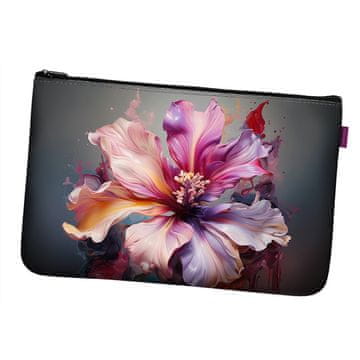 Bertoni Žepna kozmetična torbica Livia iz filca antracit 24×15 cm - elegantna, udobna in potiskana | Bertoni