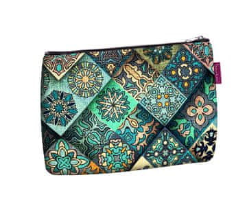 Bertoni Elegantna kozmetična torbica Solo, potisk Estera, 14×21 cm - potovalna, vodoodporna, kompaktna | Bertoni