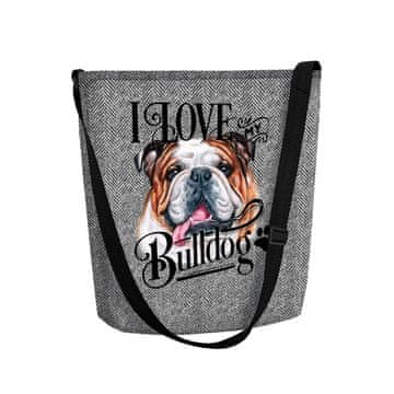 Bertoni FUNKY Love Bulldog filcana torba