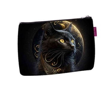 Bertoni Elegantna samostojna kozmetična torbica, potisk Diuna 14×21 cm - potovalna, vodoodporna, kompaktna | Bertoni
