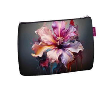 Bertoni Elegantna kozmetična torbica Solo, potisk Livia 14×21 cm - potovalna, vodoodporna, kompaktna | Bertoni