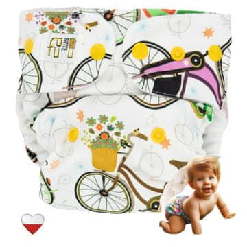 shumee ŽEP ZA PLENIČKE ZA VEČKRATNO UPORABO COOLMAX BIKES NappiMe plenice